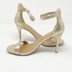 Gold Open Toe Sandals Size 7.5 by Material Girl NEW